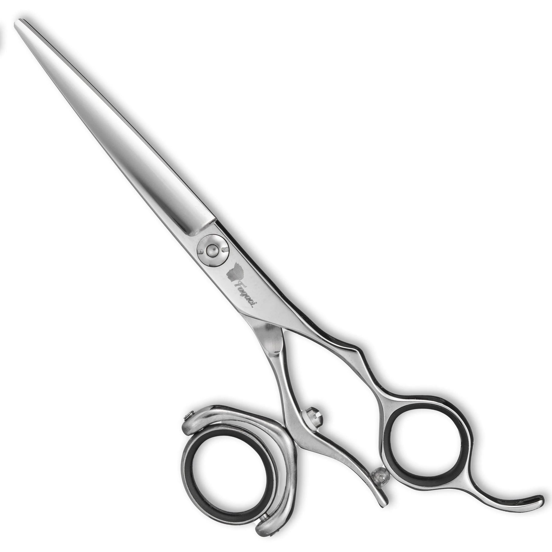 Fagaci Professional Hair Scissors 5 inch with Extremely Sharp Blades 440C Steel Hair Cutting Scissors Durable Smooth Motion & Fine Cut Barber Scis